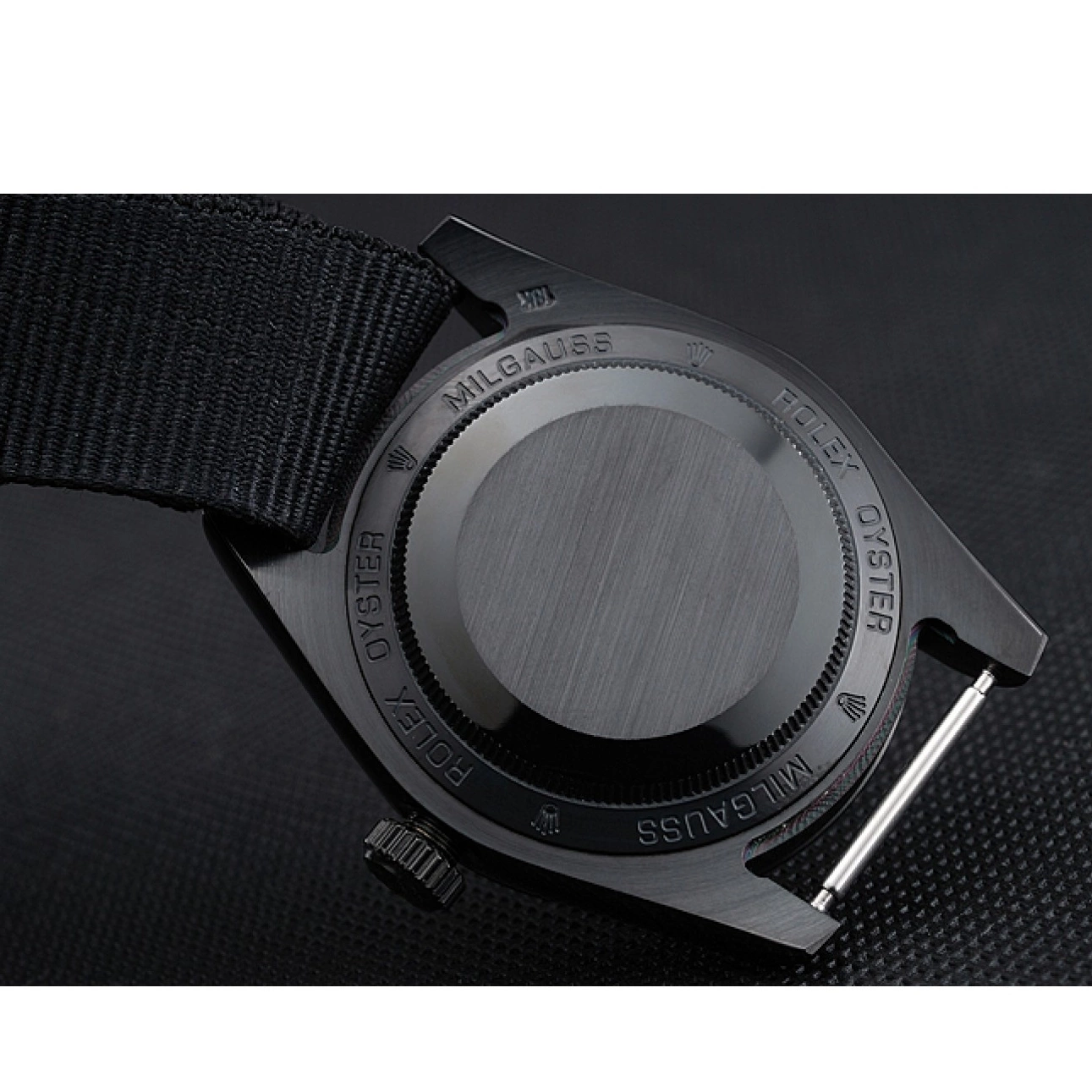 AAA replica watch Milgauss 622000 Bamford Rolex Nylon Strap Black 0815